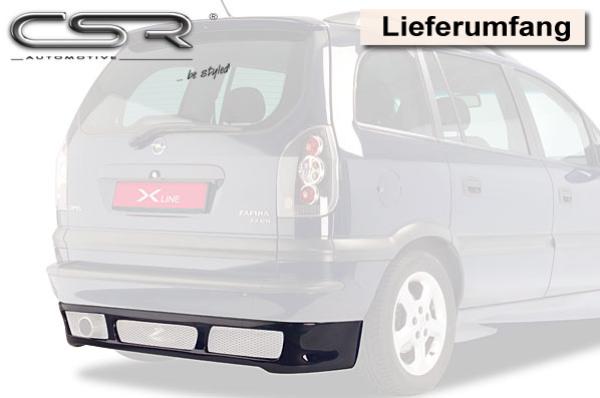 CSR Diffusor | Heckansatz für Opel Zafira A HA006
