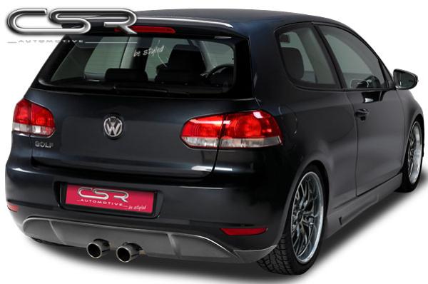 CSR Heckansatz + Sportauspuff Set für Golf 6 R32 Sound PS005