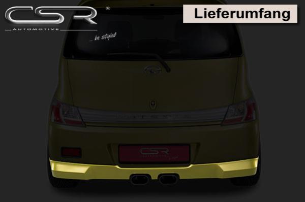 CSR Diffusor | Heckansatz für Daihatsu Materia Typ M4 HA018