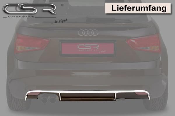 CSR Diffusor | Heckansatz für Audi A1 HA034B