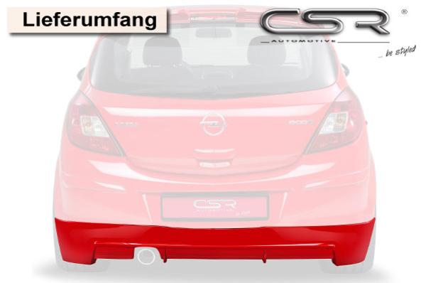 CSR Diffusor | Heckansatz für Opel Corsa D HA054