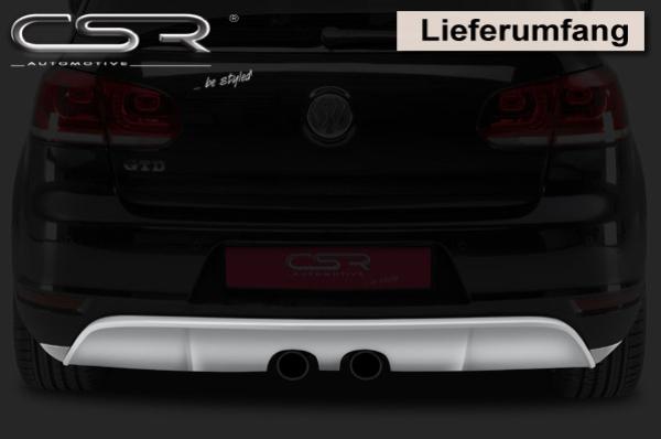 CSR Diffusor | Heckansatz für VW Golf 6 HA057