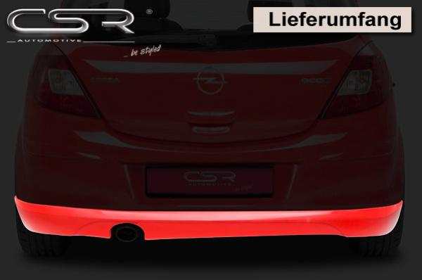 CSR Diffusor | Heckansatz für Opel Corsa D HA077