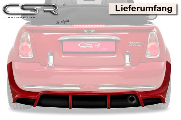 CSR Diffusor | Heckansatz für Mini R50/R52 HA105