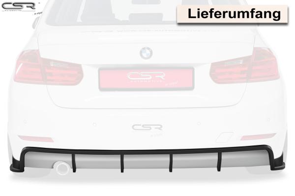 CSR Diffusor | Heckansatz für BMW 3er F30 / F31 Limousine / Touring HA162