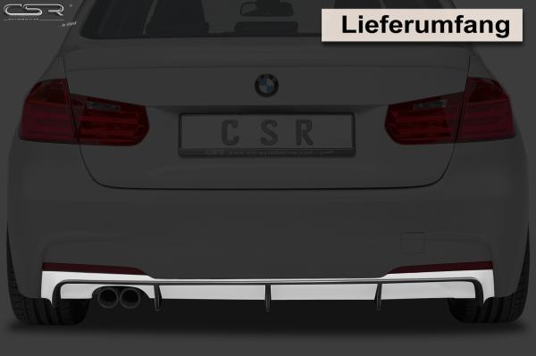 CSR Diffusor | Heckansatz für BMW 3er F30/F31 Limousine/Touring HA163