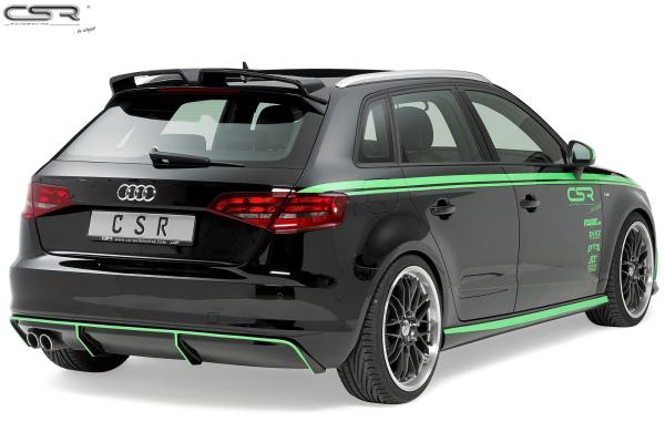 CSR Diffusor | Heckansatz für Audi A3 8V Sportback/3-Türer HA184