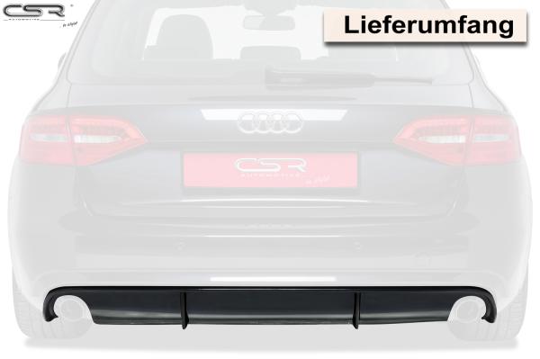 CSR Diffusor | Heckansatz für Audi A4 B8 Limousine / Avant HA187