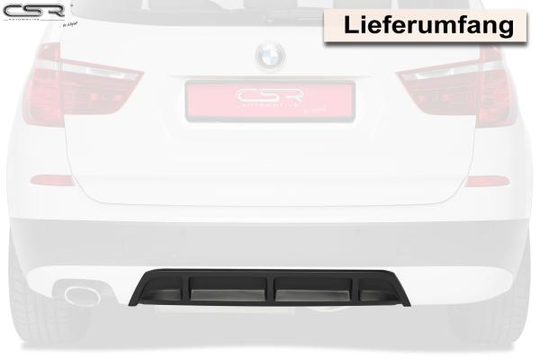 CSR Diffusor | Heckansatz für BMW X3 F25 HA189