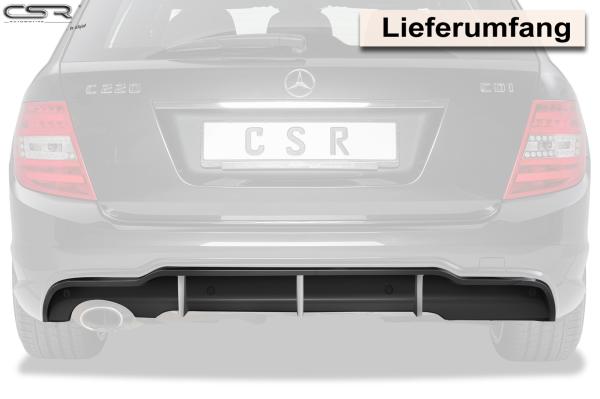 CSR Diffusor | Heckansatz für Mercedes-Benz C-Klasse 204 AMG-Line HA202
