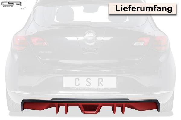 CSR Diffusor | Heckansatz für Opel Astra J HA208