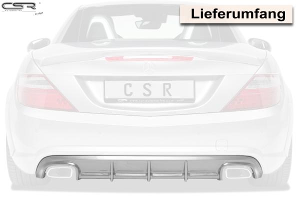 CSR Diffusor | Heckansatz für Mercedes-Benz SLK R172 AMG-Line HA219