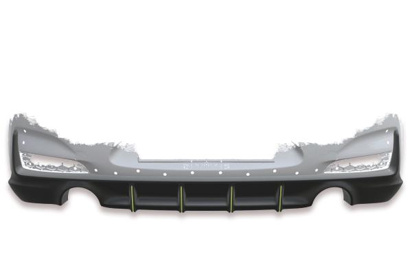 CSR Diffusor | Heckansatz für Hyundai I30 N (PD) HA226