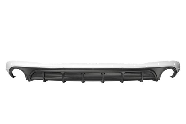 CSR Diffusor | Heckansatz mit ABE für Audi A6 C7 (4G) HA227-G Glossy schwarz Hochglanz (keine Lackierung erforderlich)