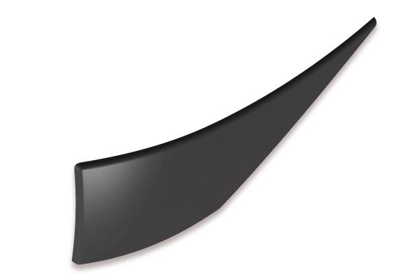 CSR Diffusor | Heckansatz mit ABE für VW Golf 7 HA234-C Carbon Look Hochglanz (keine Lackierung erforderlich)