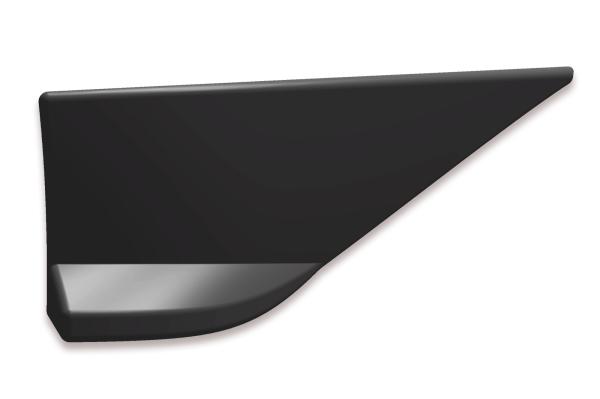 CSR Diffusor | Heckansatz mit ABE für VW Golf 7 (Typ AU) HA235-S strukturiert schwarz matt (keine Lackierung erforderlich)