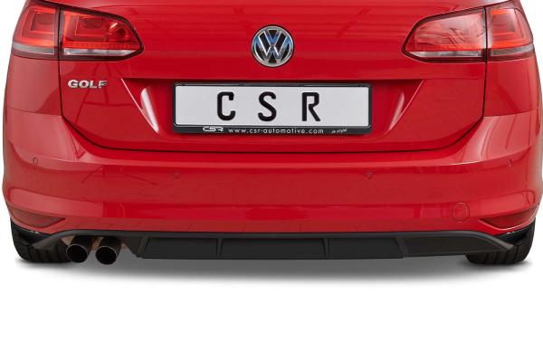 CSR Diffusor | Heckansatz mit ABE für VW Golf 7 Variant (vor Facelift) HA239-L Lackierung erforderlich (unlackiert roh)