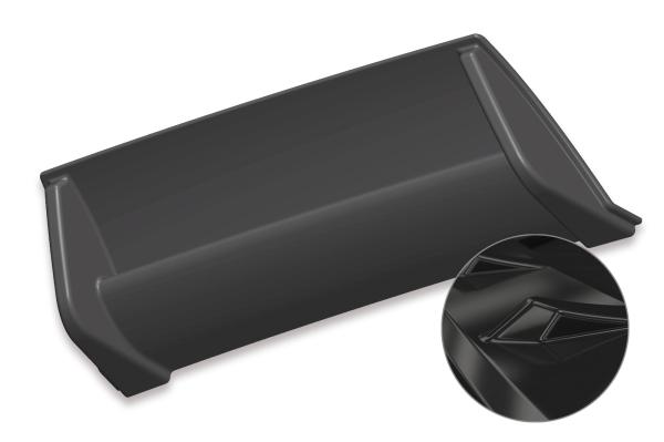 CSR Diffusor | Heckansatz mit ABE für VW Golf 7 GTI / GTD / GTE HA240-G Glossy schwarz Hochglanz (keine Lackierung erforderlich)