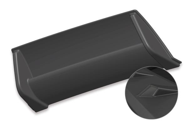 CSR Diffusor | Heckansatz mit ABE für VW Golf 7 GTI / GTD / GTE HA240-L Lackierung erforderlich (unlackiert roh)