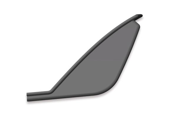 CSR Diffusor | Heckansatz mit ABE für VW Golf 7 GTI / GTD / GTE HA240-S strukturiert schwarz matt (keine Lackierung erforderlich)