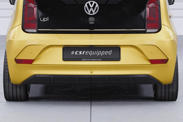 CSR Diffusor | Heckansatz mit ABE für VW up! / e-up! (Facelift) HA244-L Lackierung erforderlich (unlackiert roh)