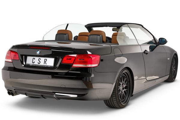 CSR Diffusor | Heckansatz mit ABE für BMW 3er E92 / E93 HA250-C Carbon Look Hochglanz (keine Lackierung erforderlich)
