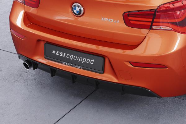CSR Diffusor | Heckansatz mit ABE für BMW 1er F20 / F21 LCI HA258-G Glossy schwarz Hochglanz (keine Lackierung erforderlich)