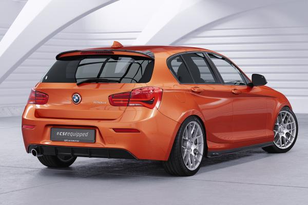CSR Diffusor | Heckansatz mit ABE für BMW 1er F20 / F21 LCI HA258-G Glossy schwarz Hochglanz (keine Lackierung erforderlich)