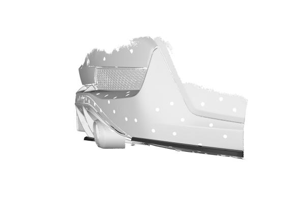 CSR Diffusor | Heckansatz mit ABE für Hyundai I30 N (PD) Fastback HA260-G Glossy schwarz Hochglanz (keine Lackierung erforderlich)