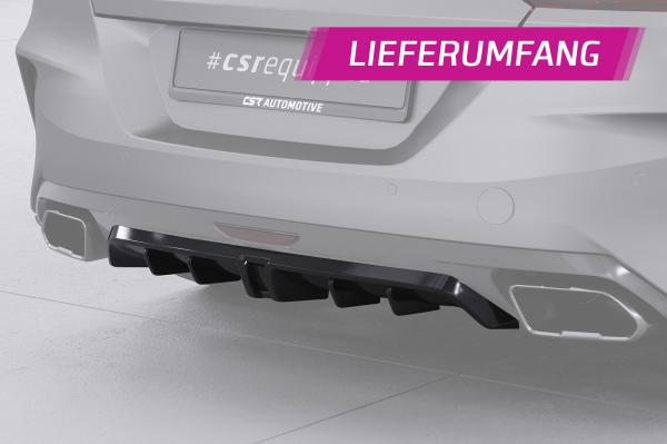 CSR Diffusor | Heckansatz mit ABE für BMW Z4 (G29) M40i HA285-G Glossy schwarz Hochglanz (keine Lackierung erforderlich)