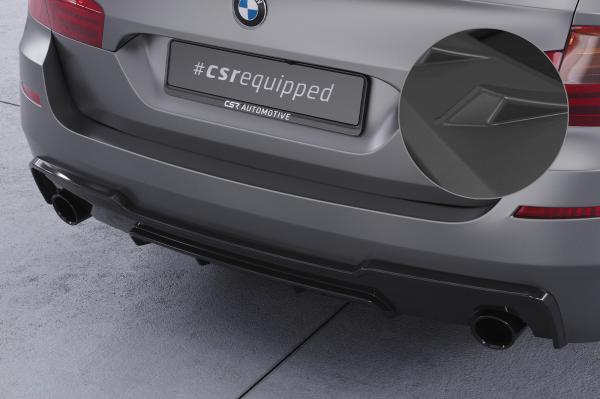 CSR Diffusor | Heckansatz mit ABE für BMW 5er F10/F11 535i/535d M-Paket HA289-L Lackierung erforderlich (unlackiert roh)