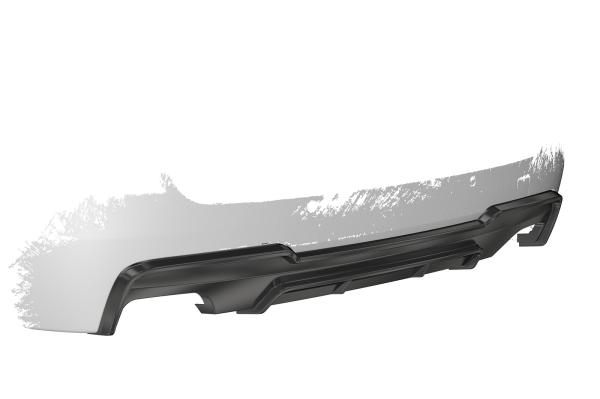 CSR Diffusor | Heckansatz mit ABE für BMW 5er F10/F11 550i/550d M-Paket HA290-G Glossy schwarz Hochglanz (keine Lackierung erforderlich)