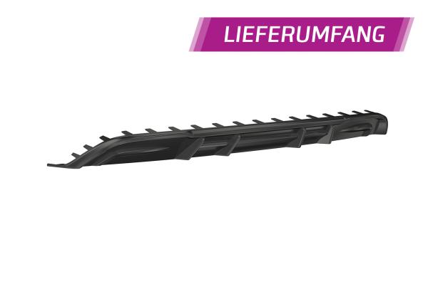 CSR Diffusor | Heckansatz mit ABE für VW Golf 7 Variant Basis HA292-G Glossy schwarz Hochglanz (keine Lackierung erforderlich)