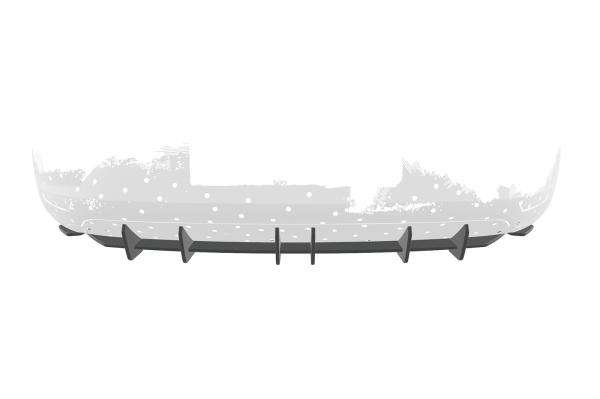 CSR Racing Diffusor | Heckansatz für Seat Leon 3 (Typ 5F) 5-Türer HA309-L Lackierung erforderlich (unlackiert roh)