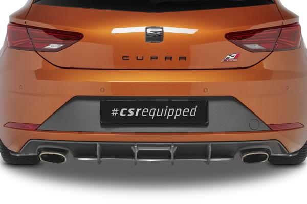 CSR Racing Diffusor | Heckansatz für Seat Leon 3 (Typ 5F) SC Cupra HA310-B Lackierung erforderlich (unlackiert)