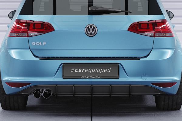 CSR Racing Diffusor | Heckansatz für VW Golf 7 (Typ AU) HA312-L Lackierung erforderlich (unlackiert roh)