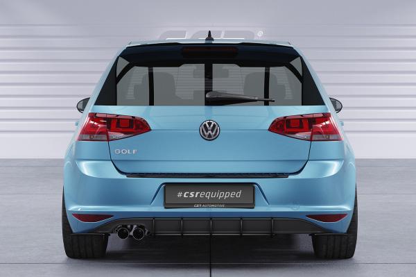 CSR Racing Diffusor | Heckansatz für VW Golf 7 (Typ AU) HA312-L Lackierung erforderlich (unlackiert roh)