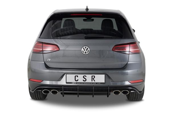CSR Racing Diffusor | Heckansatz für VW Golf 7 (Typ AU) R HA313-B Lackierung erforderlich (unlackiert)