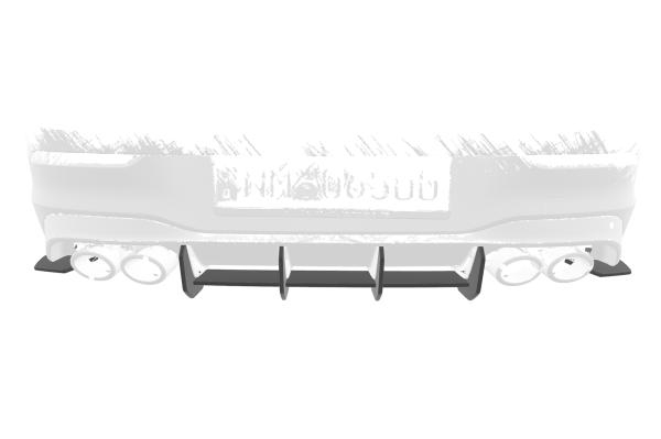 CSR Racing Diffusor | Heckansatz für VW Golf 8 (Typ CD) R HA315-B Lackierung erforderlich (unlackiert)