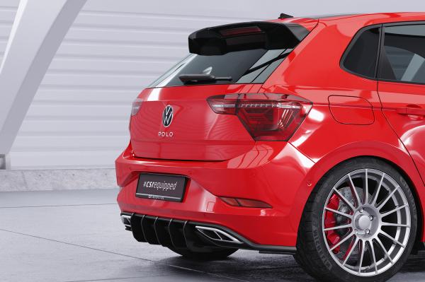 CSR Racing Diffusor | Heckansatz für VW Polo 6 2G (Typ AW) R-Line HA317-B Lackierung erforderlich (unlackiert)