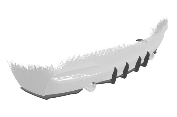 CSR Racing Diffusor | Heckansatz für BMW 2er F22/F23 M-Paket HA320-B Lackierung erforderlich (unlackiert)