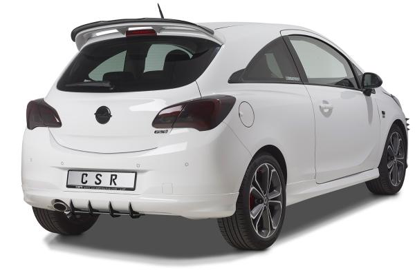 CSR Racing Diffusor | Heckansatz für Opel Corsa E Gsi HA321-B Lackierung erforderlich (unlackiert)
