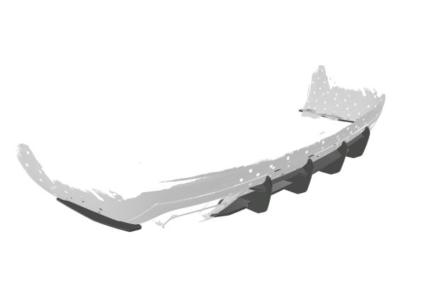 CSR Racing Diffusor | Heckansatz für Skoda Octavia 3 (Typ 5E) RS HA322-L Lackierung erforderlich (unlackiert roh)