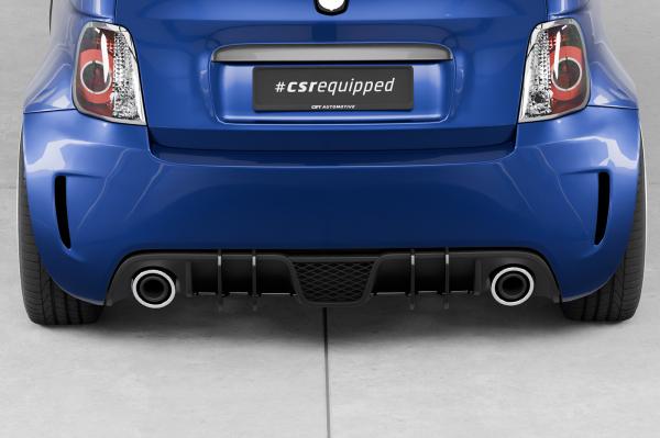 CSR Racing Diffusor | Heckansatz für Fiat Abarth 595 HA323-L Lackierung erforderlich (unlackiert roh)
