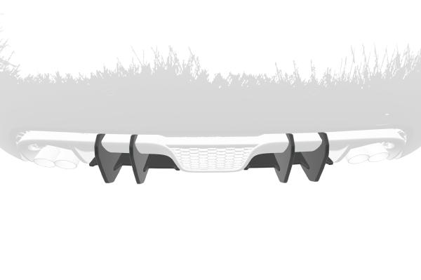 CSR Racing Diffusor | Heckansatz für Fiat Abarth 595 HA323-L Lackierung erforderlich (unlackiert roh)