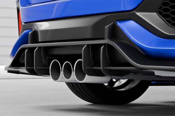 CSR Racing Diffusor | Heckansatz für Honda Civic FK8 Type R HA325-L Lackierung erforderlich (unlackiert roh)