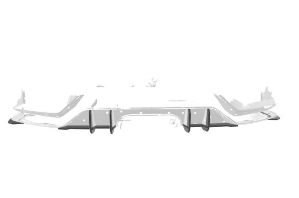 CSR Racing Diffusor | Heckansatz für Honda Civic FK8 Type R HA325-L Lackierung erforderlich (unlackiert roh)