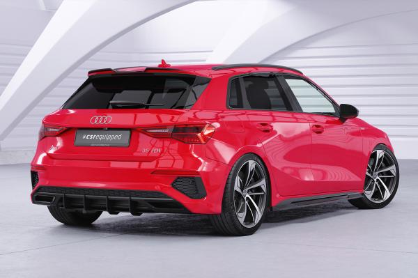 CSR Racing Diffusor | Heckansatz für Audi A3 8Y S-Line HA327-B Lackierung erforderlich (unlackiert)