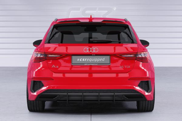 CSR Racing Diffusor | Heckansatz für Audi A3 8Y S-Line HA327-B Lackierung erforderlich (unlackiert)