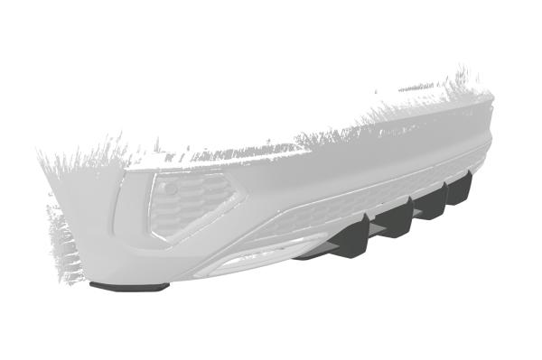 CSR Racing Diffusor | Heckansatz für Audi A3 8Y S-Line HA327-B Lackierung erforderlich (unlackiert)